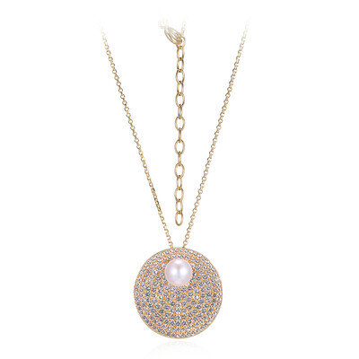 Collar en plata con Perla Freshwater