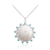 Collar en plata con Nácar (Anne Bever)