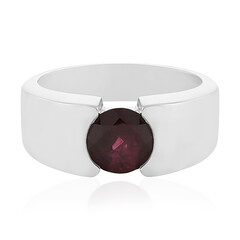 Anillo en plata con Rodolita