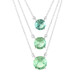 Collar en plata con Fluorita verde