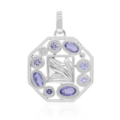Colgante en plata con Tanzanita (VIENNA 1903)