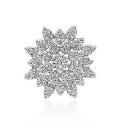 Colgante en oro con Diamante IF (D) (Annette)