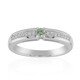 Anillo en plata con Demantoide de Madagascar (John Ferry)