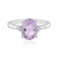 Anillo en plata con Amatista Rosa de Francia