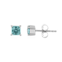 Pendientes en plata con Zircón de Ratanak Kirí
