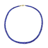 Collar en oro con Tanzanita