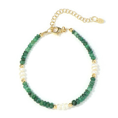 Brazalete en plata con Perla de Akoya