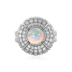 Anillo en plata con Ópalo de Welo