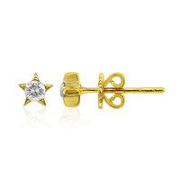 Pendientes en oro con Diamante SI1 (G)