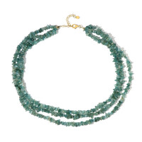 Collar en plata con Grandidierita
