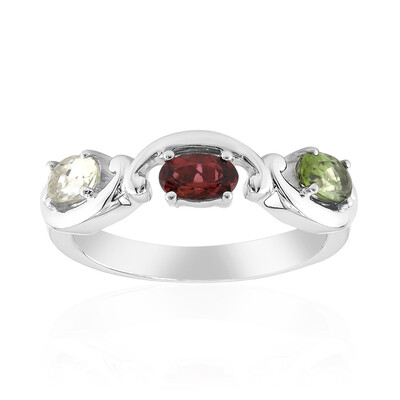 Anillo en plata con Turmalina (Remy Rotenier)