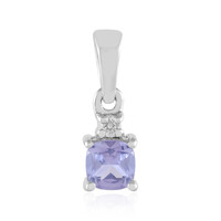 Colgante en plata con Tanzanita