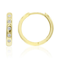 Pendientes en oro con Diamante SI2 (G) 