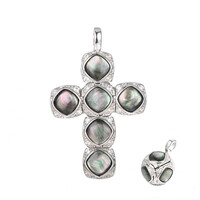 Colgante en plata con Nácar