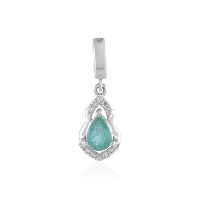 Colgante en plata con Grandidierita