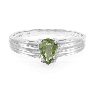 Anillo en plata con Turmalina Paraíba