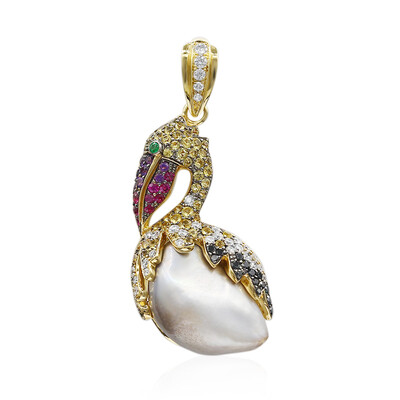 Colgante en oro con Perlas del Mar del Sur (Estée Collection)