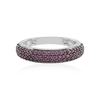 Anillo en plata con Rodolita (MONOSONO COLLECTION)