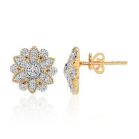 Pendientes en oro con Diamante IF (D)