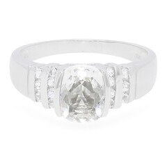 Anillo de hombre en plata con Berilo del Himalaya