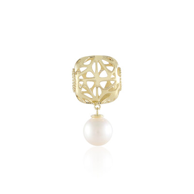 Colgante en oro con Perla Freshwater (Ornaments by de Melo)