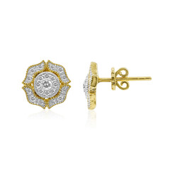 Pendientes en oro con Diamante IF (D)