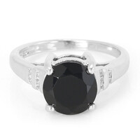Anillo en plata con Ónix negro