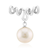 Colgante en plata con Perla blanca Freshwater