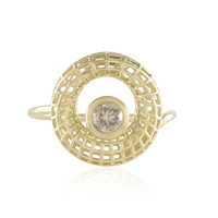 Anillo en oro con Diamante champán I2 (Ornaments by de Melo)