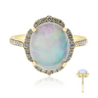 Anillo en oro con Ópalo Welo AAA (CIRARI)