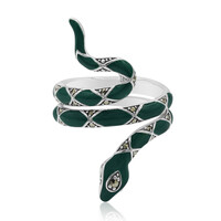 Anillo en plata con Marcasita