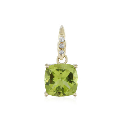 Colgante en oro con Peridoto