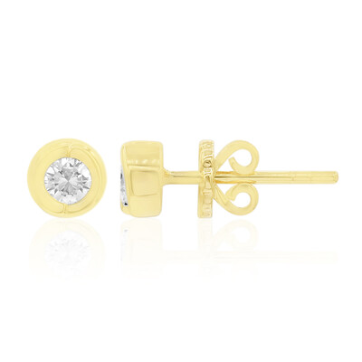 Pendientes en oro con Diamante SI1 (G) (Annette)