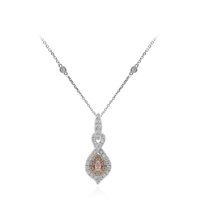 Collar en oro con Diamante rosa I1 (CIRARI)