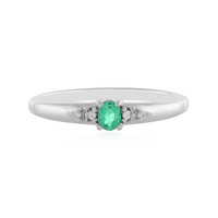 Anillo en plata con Esmeralda de Colombia