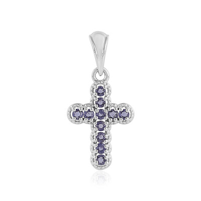 Colgante en plata con Iolita