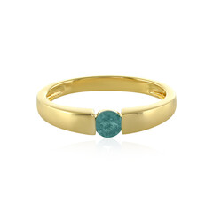 Anillo en plata con Indicolita
