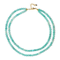 Collar en plata con Amazonita