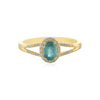 Anillo en plata con Grandidierita