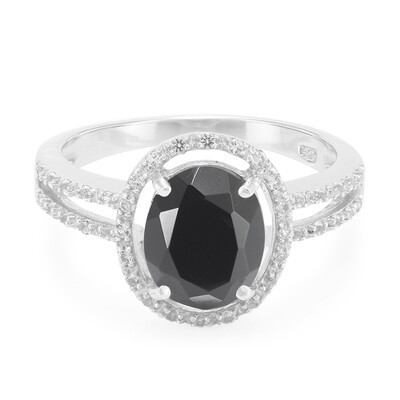 Anillo en plata con Ónix negro