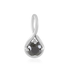Colgante en oro con Diamante negro