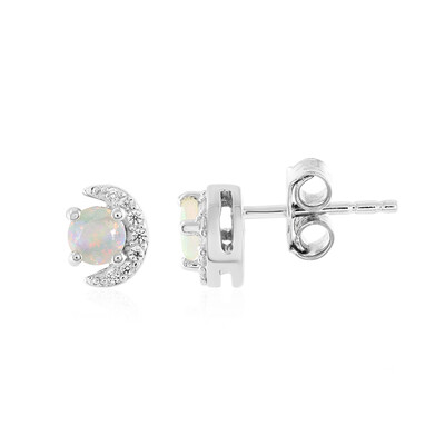 Pendientes en plata con Ópalo de Welo