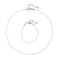 Set en plata con Zircón