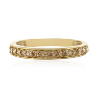 Anillo en oro con Diamante chocolate I1