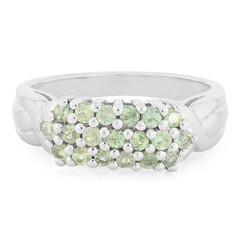 Anillo en plata con Alejandrita