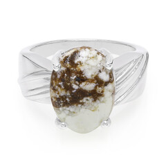Anillo en plata con Magnesita