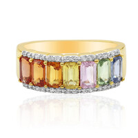 Anillo en oro con Zafiro (Adela Gold)