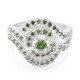 Anillo en plata con Diamante fantasía