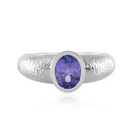 Anillo en plata con Tanzanita (de Melo)