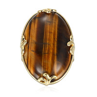 Anillo en plata con Ojo de tigre